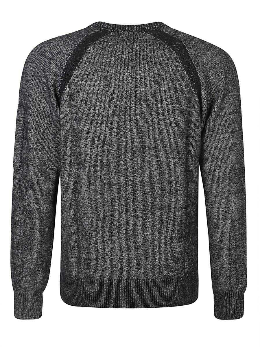 Pulovere C.P. Company C.P. Company Sweater GREY Barbati (BM 19230033) 2