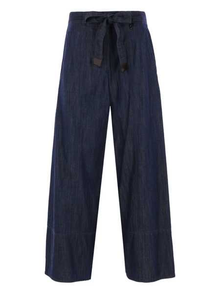 Pantaloni casual Max Mara S Max Mara Trousers BLUE Femei (BM 19230297) 1
