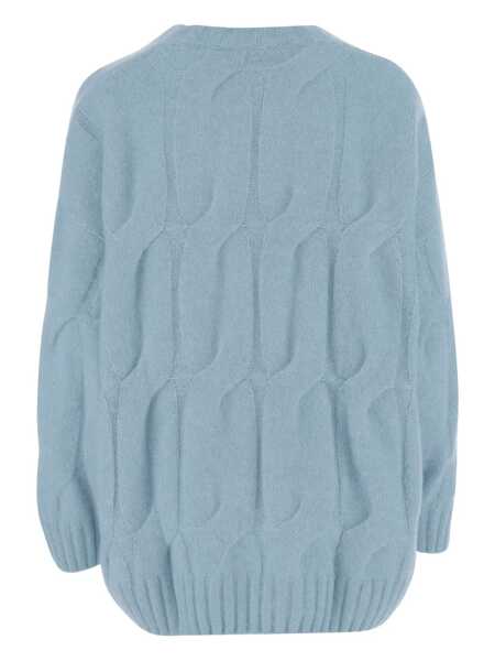 Pulovere Allude Allude Sweaters CLEAR BLUE Femei (BM 19230423) 2