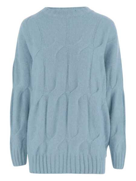 Pulovere Allude Allude Sweaters CLEAR BLUE Femei (BM 19230423) 1