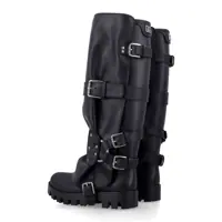 Pantofi cu toc Dolce & Gabbana Dama - Pantofi cu toc Dolce & Gabbana Dolce & Gabbana Rubber And Leather Boots Black Femei (BM 19230462) - B-mall.ro