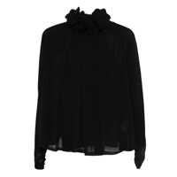 Bluze Zimmermann 'Hypnotic' Blouse In Black Femei