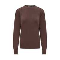 Pulovere Stella McCartney Stella Mccartney Brown Crew Neck Sweater Femei