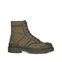 Bocanci Gucci Laced Boots In Fabric Barbati