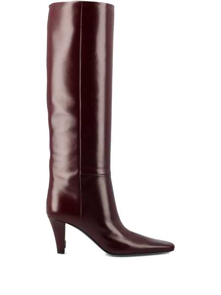 Bocanci Saint Laurent Saint Laurent Boots VINTAGE BURGUNDY Femei (BM 19231113) 1