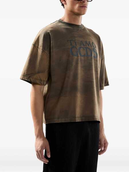 Tricouri GCDS Gcds Short-Sleeved T-Shirt GREY Barbati (BM 19231344) 4