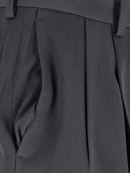 Pantaloni AURALEE Auralee Trousers GREY Barbati (BM 19231578) 4