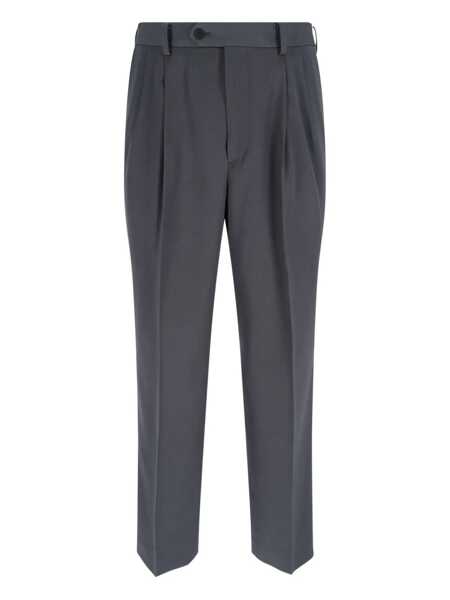 Pantaloni AURALEE Auralee Trousers GREY Barbati (BM 19231578) 1