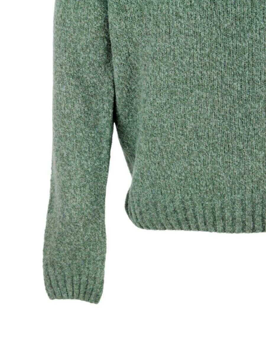 Pulovere 04651/ A TRIP IN A BAG 04651/ A Trip In A Bag Sweaters VERDE MISTLETOE Barbati (BM 19231647) 4