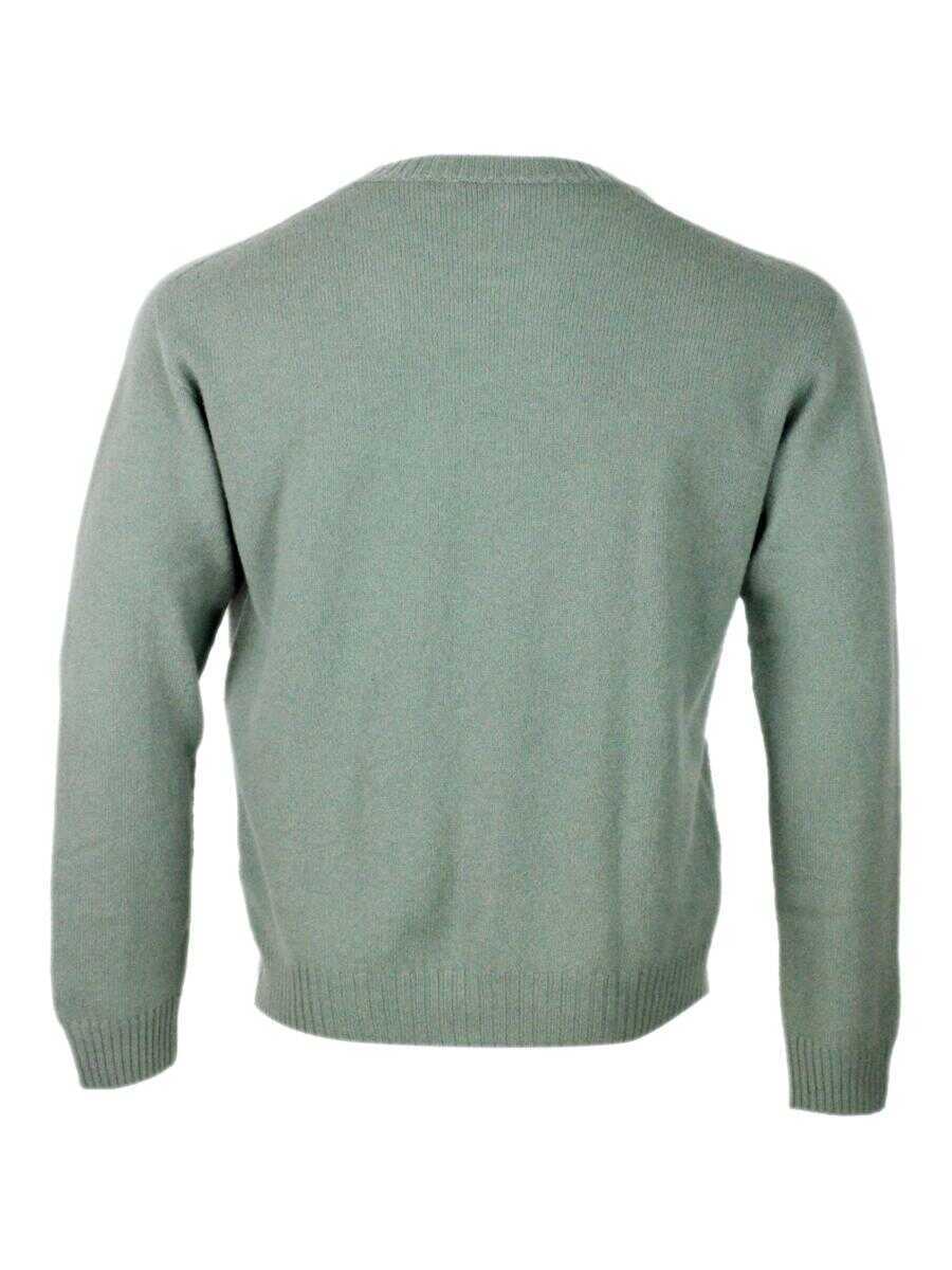 Pulovere 04651/ A TRIP IN A BAG 04651/ A Trip In A Bag Sweaters VERDE MISTLETOE Barbati (BM 19231659) 3