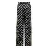 Imbracaminte Casablanca Dama - Pantaloni casual Casablanca Casablanca Casablanca Silk Pants With Monogram Print Black Femei (BM 19231716) - B-mall.ro