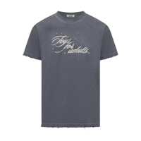 Tricouri Gcds Gcds Grey T-Shirt With Toys For Adults Print Barbati