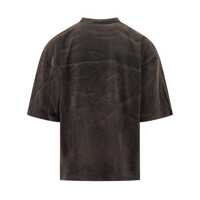 Tricouri GCDS pentru Barbati - Tricouri GCDS Gcds Gcds Brown T-Shirt With I Love You Print BROWN Barbati (BM 19231743) - B-mall.ro