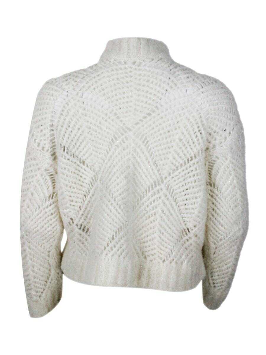 Pulovere ANTONELLI Antonelli Florence Sweaters WHITE Femei (BM 19231893) 3