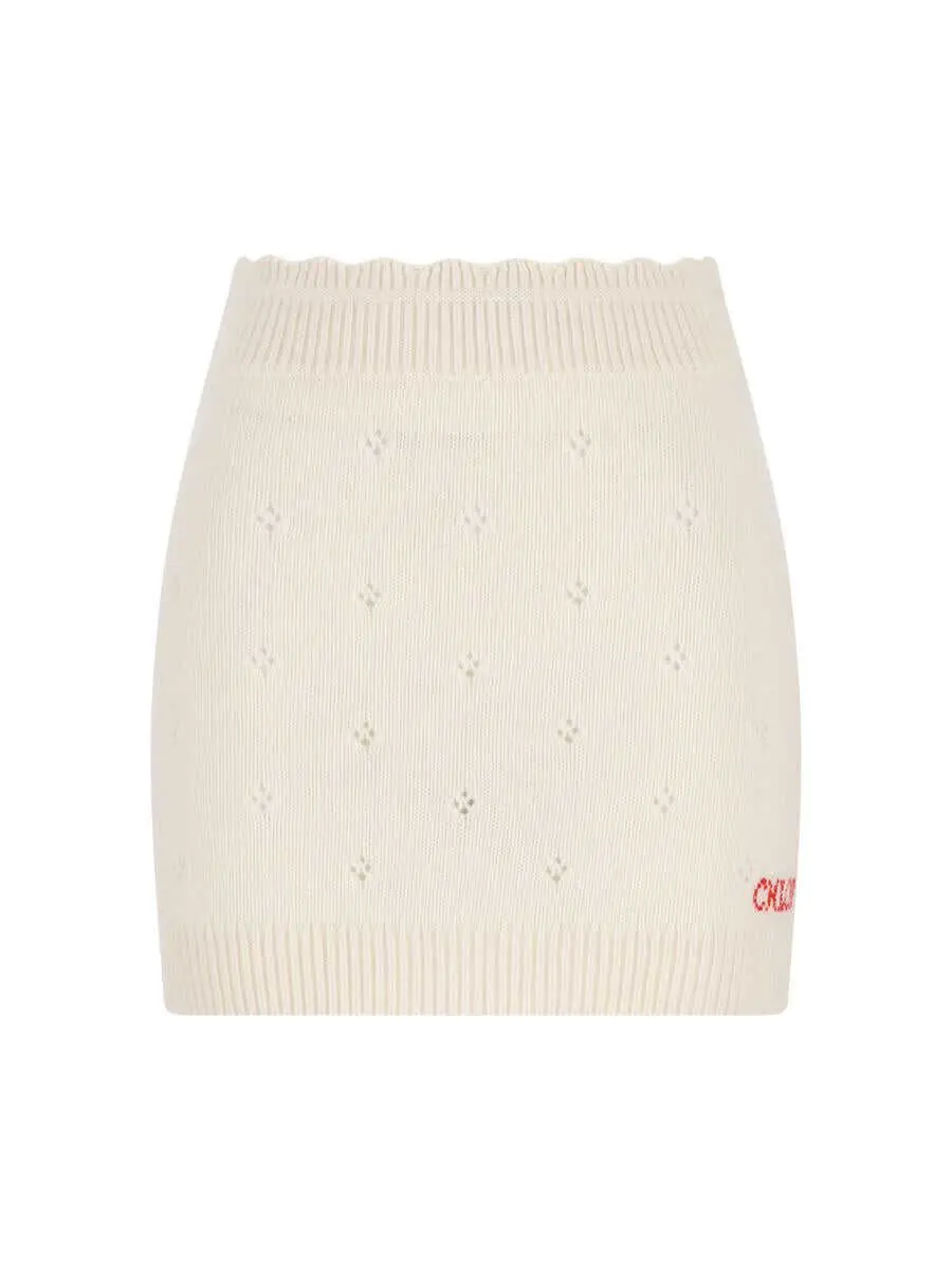 Fuste Chloe Chlo Skirts Beige Femei (BM 19232001) 1