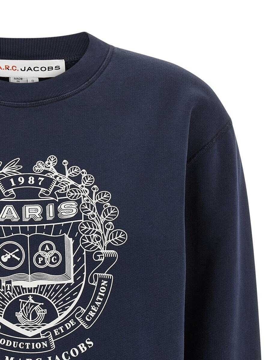 Pulovere A.P.C. A.P.C. Paris Apc Capsule Sweatshirt For Marc Jacobs BLUE Femei (BM 19232172) 3