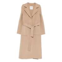 Paltoane Ermanno Firenze Belted Long Coat Femei