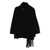ERMANNO FIRENZE Ermanno Firenze Scarfed Cape Black