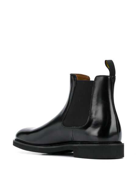 Bocanci Doucals Doucals Leather Ankle Boot Black Barbati (BM 19232358) 3