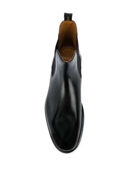 Bocanci Doucals Doucals Leather Ankle Boot Black Barbati (BM 19232358) 4