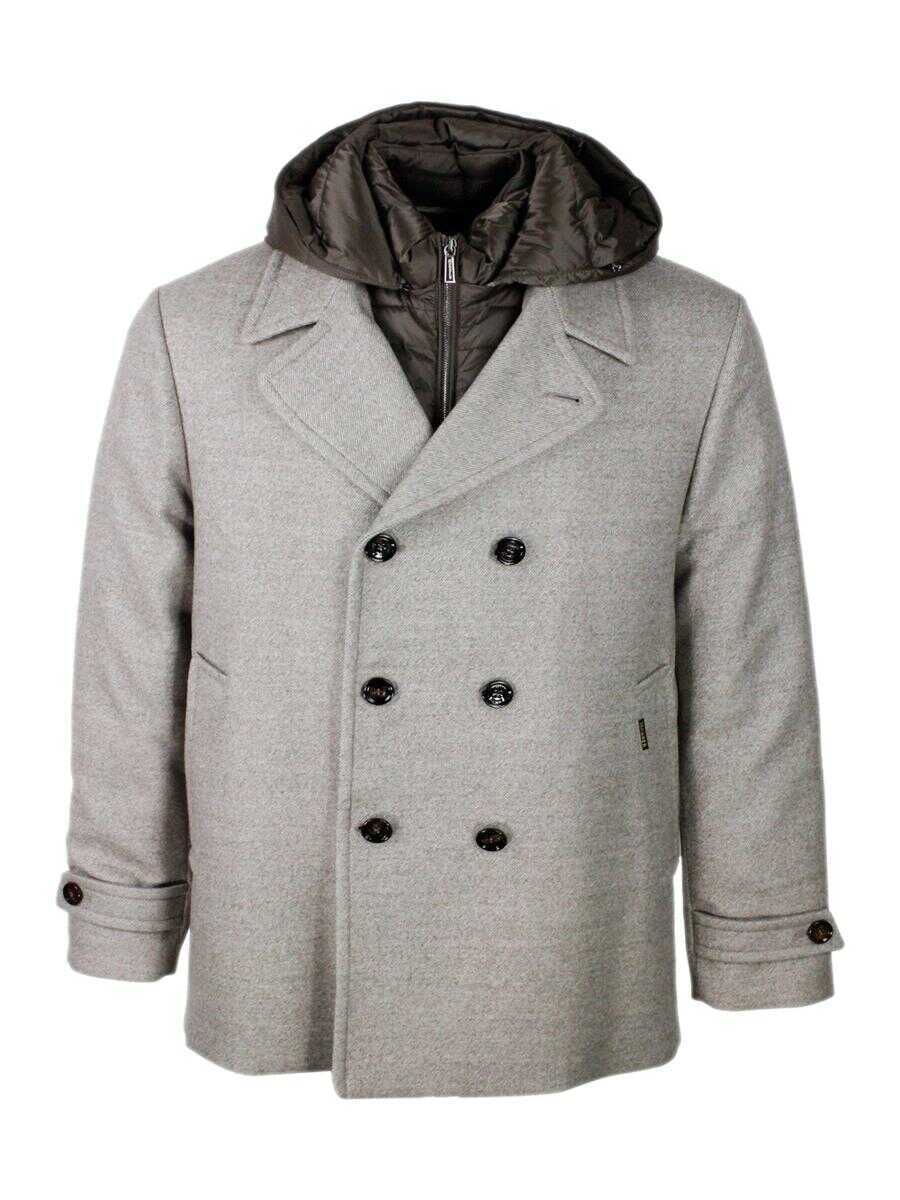 Paltoane Moorer Moorer Coats WHITE Barbati (BM 19232400) 1