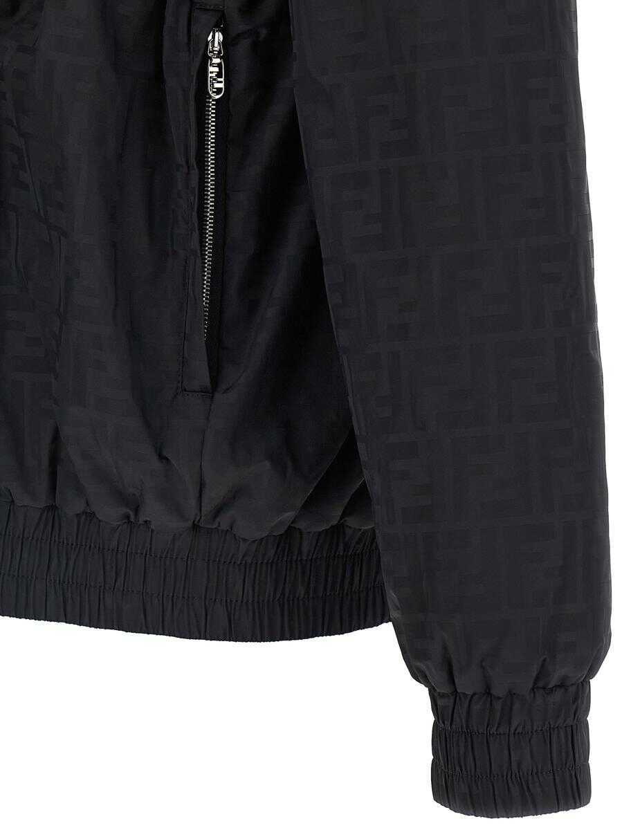 Paltoane Fendi Fendi Coats Black Barbati (BM 19232520) 4