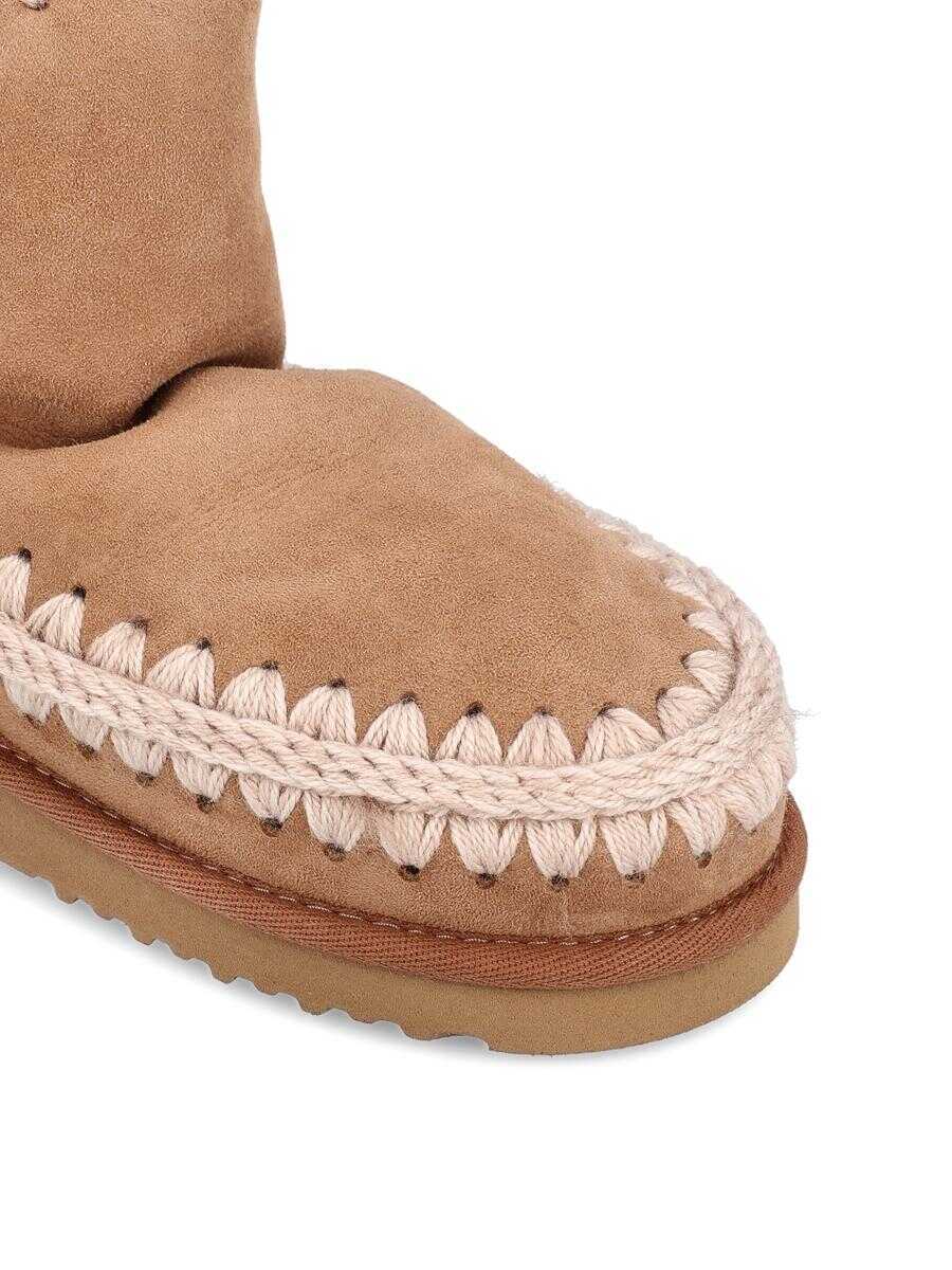 Bocanci Mou Mou Boots PINK BROWN Femei (BM 19232598) 4