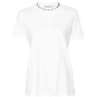 Tricouri Polo Golden Goose Golden Goose White Cotton T-Shirt
