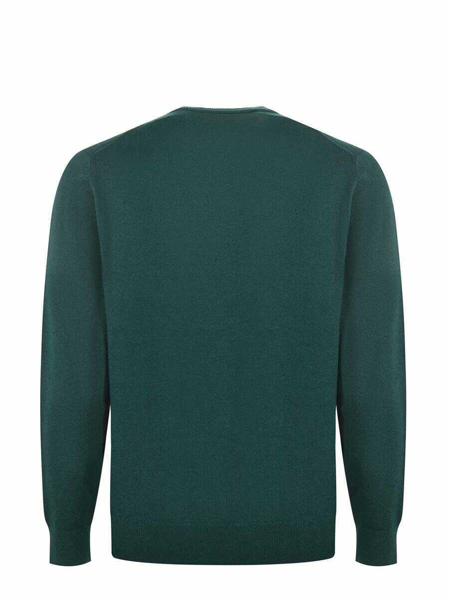 Pulovere Mc2 Saint Barth MC2 Saint Barth  Sweater VERDE INGLESE Barbati (BM 19232841) 3