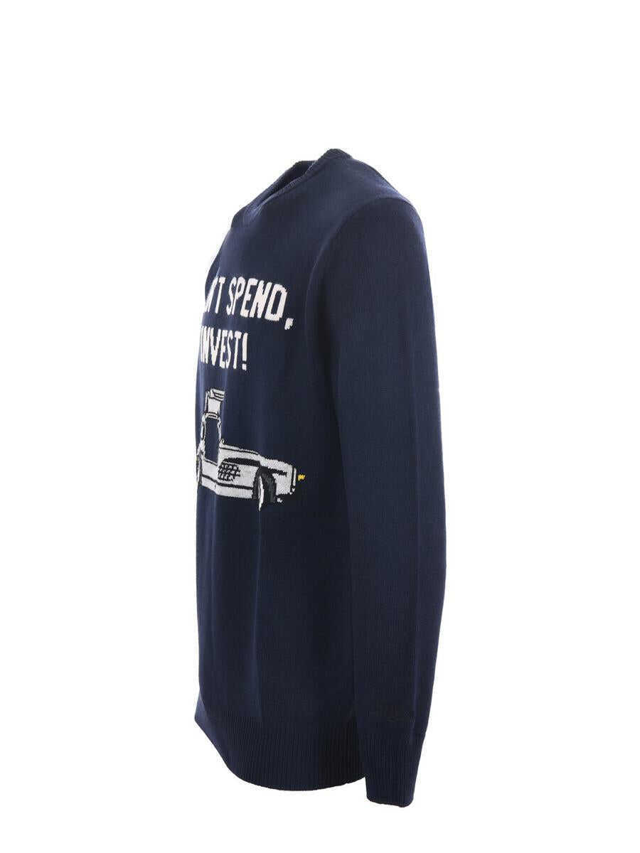 Pulovere Mc2 Saint Barth MC2 Saint Barth  Sweaters BLUE Barbati (BM 19232850) 2