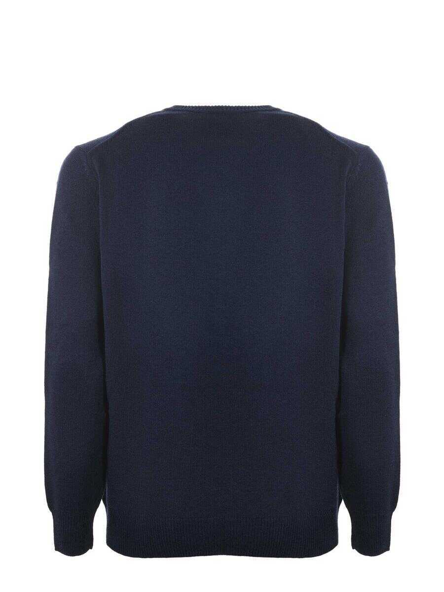 Pulovere Mc2 Saint Barth MC2 Saint Barth  Sweaters BLUE Barbati (BM 19232850) 3