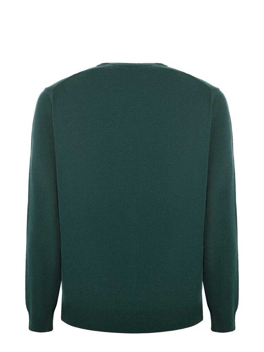Pulovere Mc2 Saint Barth MC2 Saint Barth  Sweater VERDE INGLESE Barbati (BM 19232853) 3