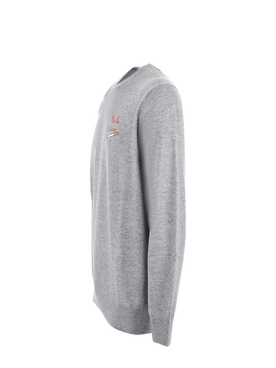 Pulovere Mc2 Saint Barth MC2 Saint Barth  Sweater Grey Barbati (BM 19232862) 2