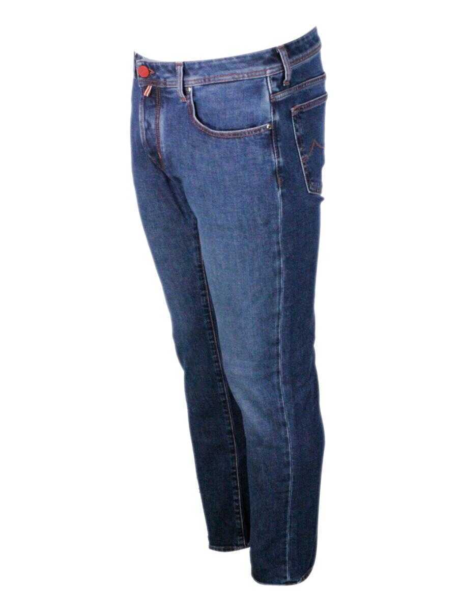 Blugi Jacob Cohen Jacob Cohen Jeans Navy Barbati (BM 19233762) 2