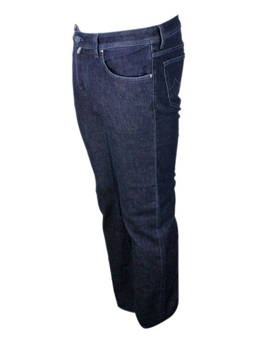 Pantaloni Jacob Cohen Jacob Cohen Trousers Navy Barbati (BM 19233765) 2