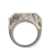 Rick Owens Rick Owens Double Crystal Hollywood Ring Accessories GREY