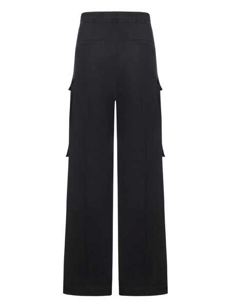 Pantaloni Rick Owens Rick Owens Trousers Black Barbati (BM 19233825) 2
