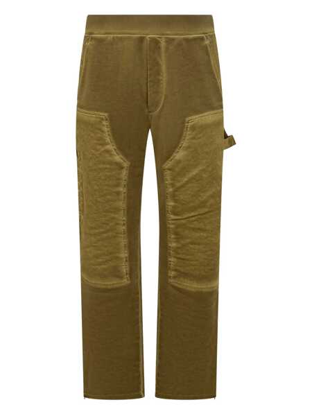 Pantaloni DSQUARED2 DSQUARED2 Barrow Brown Velvet Cargo Pants BROWN Barbati (BM 19233888) 1