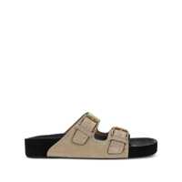 Sandale Isabel Marant Lennyo Suede Leather Sandals Femei