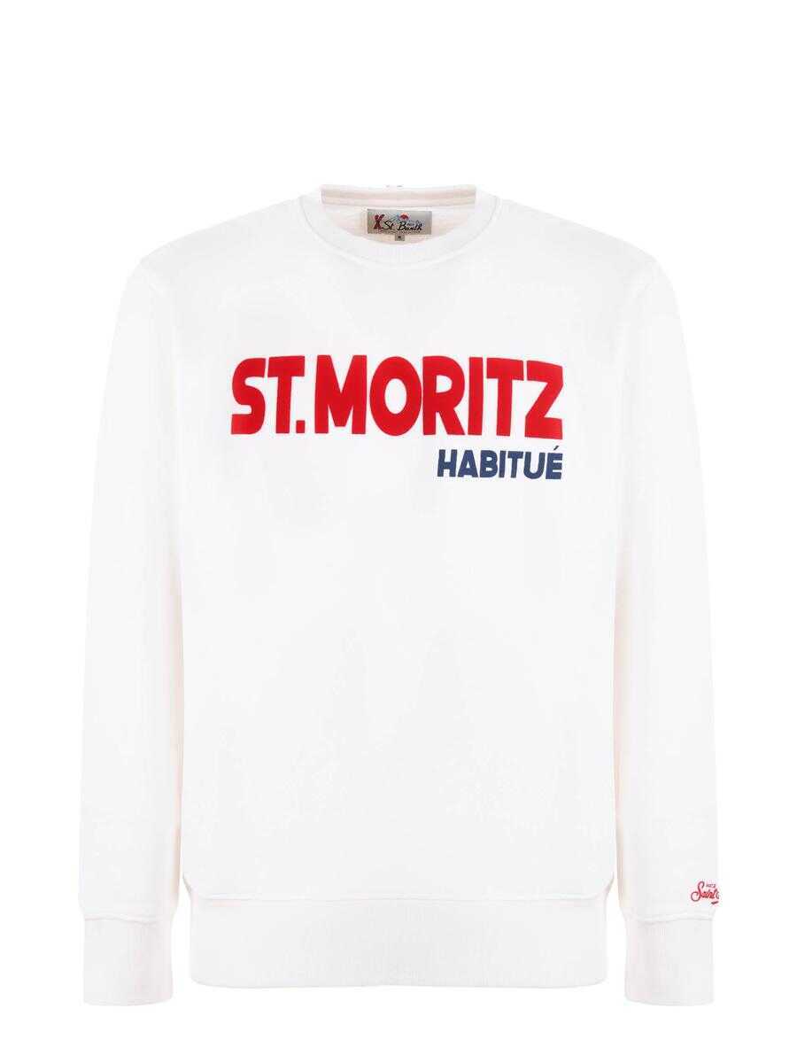 Pulovere Mc2 Saint Barth MC2 Saint Barth Sweaters White Barbati (BM 19233990) 1