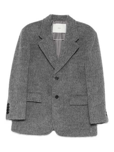Sacouri DUNST Dunst Wool Blend Single-Breasted Blazer Jacket GREY Femei (BM 19234122) 1
