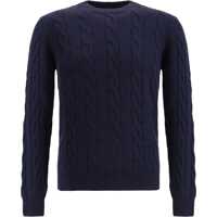 Pulovere Braided-effect crewneck Sweater Barbati