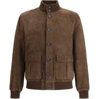 Jachete Suede Goat Leather Jacket Barbati
