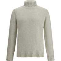 Pulovere Braided-knit Turtleneck Sweater Barbati