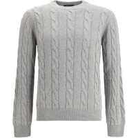 Pulovere Braided-effect crewneck Sweater Barbati