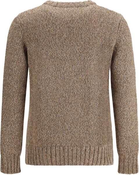 Pulovere ARAGONA CASHMERE Crewneck Wool Sweater GRIGIORHUM Barbati (BM 19234385) 2