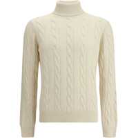 Pulovere Braided Turtleneck Sweater Barbati