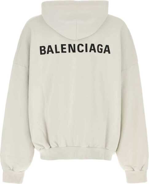 Bluze de trening Balenciaga Hoodie with logo OFF WHITE/BLACK Barbati (BM 19234400) 2