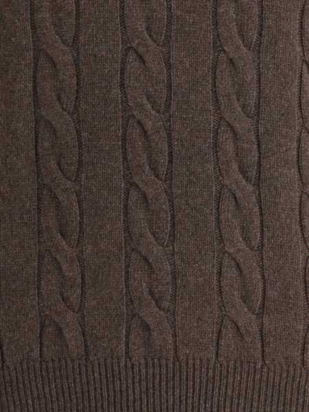 Pulovere ARAGONA CASHMERE Braided Turtleneck Sweater MARMOTTA Barbati (BM 19234403) 4