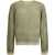 ARAGONA CASHMERE Cashmere Crewneck with gradient effect LIGHTCAMEL